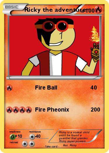 Pokemon Ricky the adventurer