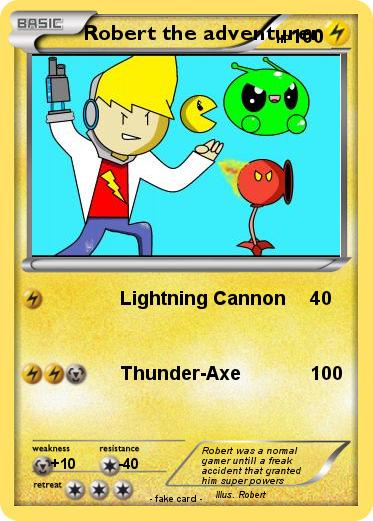 Pokemon Robert the adventurer