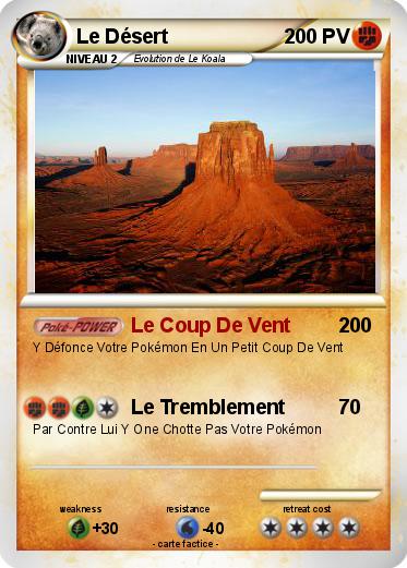 Pokemon Le Désert