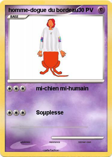 Pokemon homme-dogue du bordeau