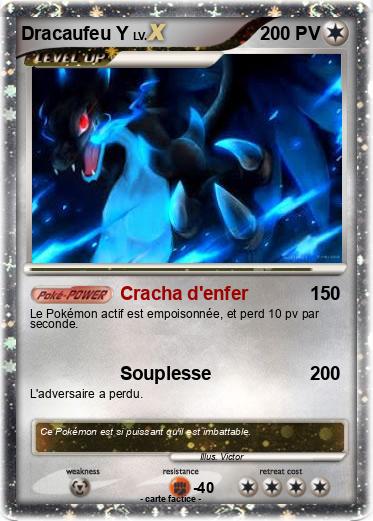 Pokemon Dracaufeu Y