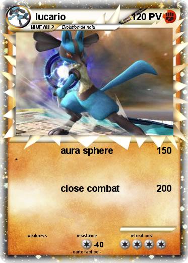 Pokemon lucario