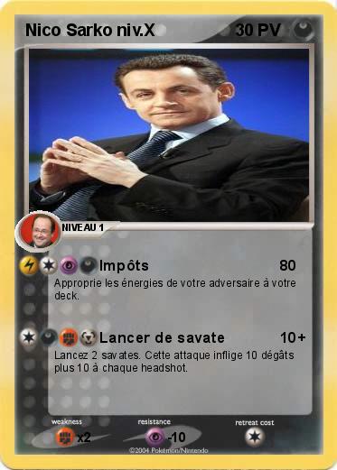Pokemon Nico Sarko niv.X