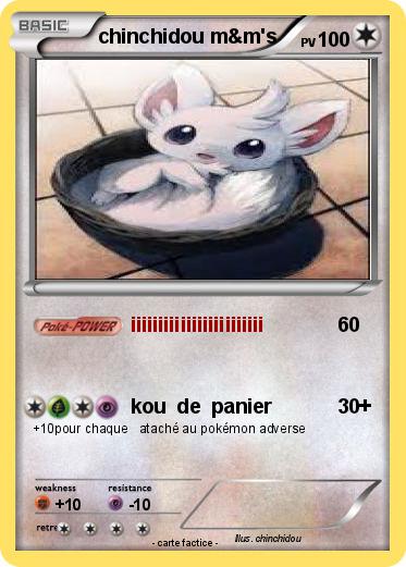 Pokemon chinchidou m&m's