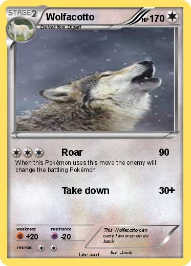 Pokemon Wolfacotto