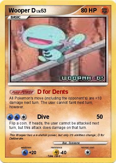Pokemon Wooper D