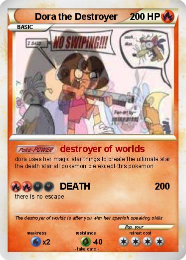 Pokemon Dora the Destroyer