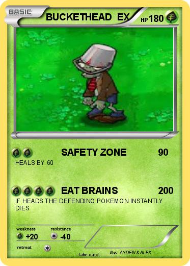 Pokemon BUCKETHEAD  EX