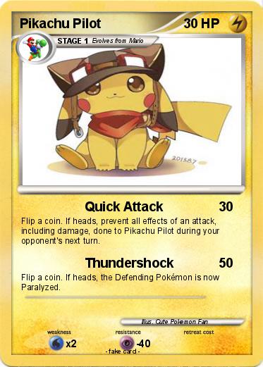 Pokemon Pikachu Pilot