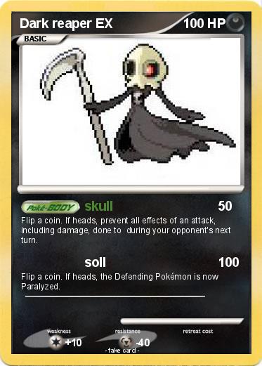 Pokemon Dark reaper EX