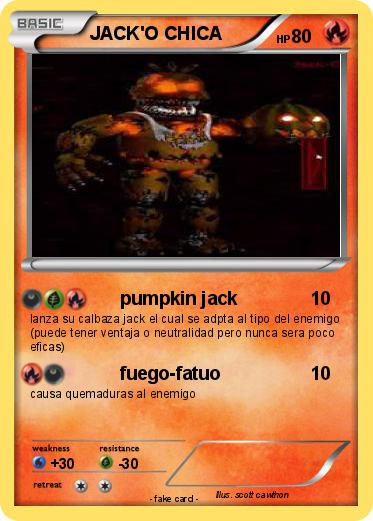 Pokemon JACK'O CHICA