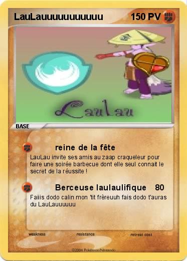 Pokemon LauLauuuuuuuuuuu