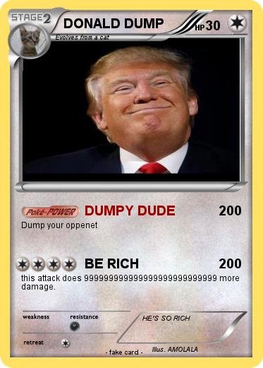 Pokemon DONALD DUMP