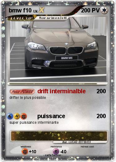 Pokemon bmw f10