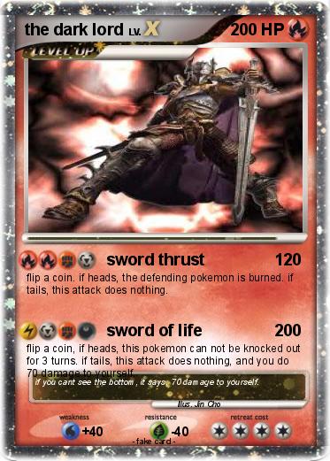 Pokemon the dark lord