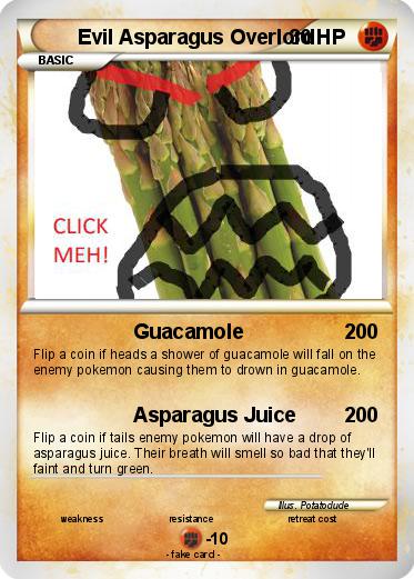Pokemon Evil Asparagus Overlord