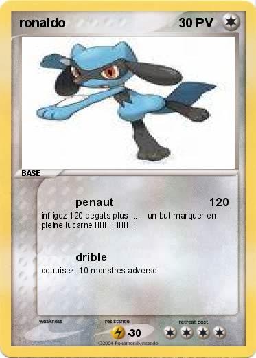 Pokemon ronaldo