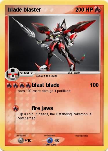 Pokemon blade blaster