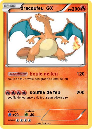 Pokemon dracaufeu  GX