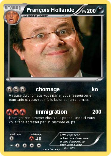 Pokemon François Hollande
