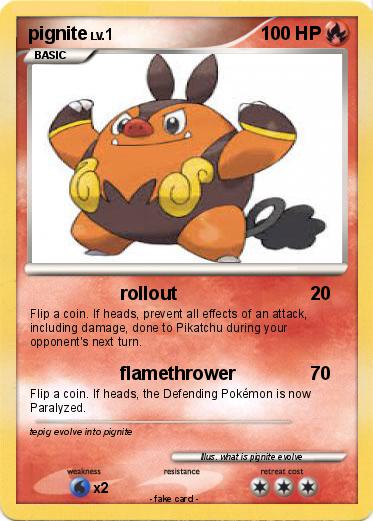Pokemon pignite