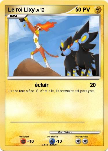 Pokemon Le roi Lixy