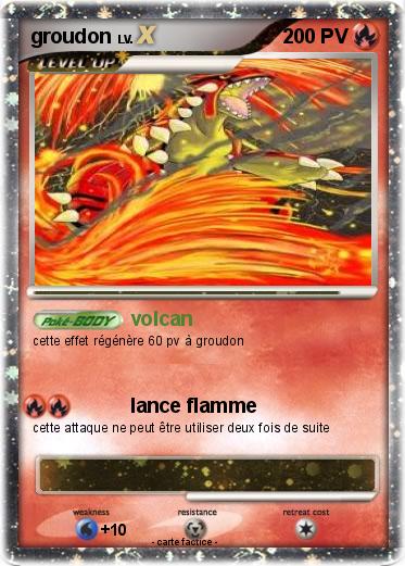 Pokemon groudon