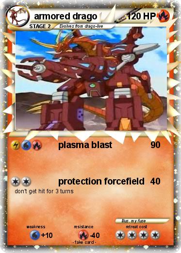Pokemon armored drago