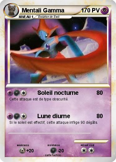 Pokemon Mentali Gamma