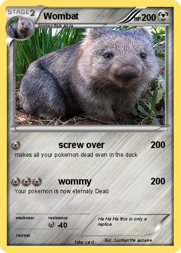 Pokemon Wombat