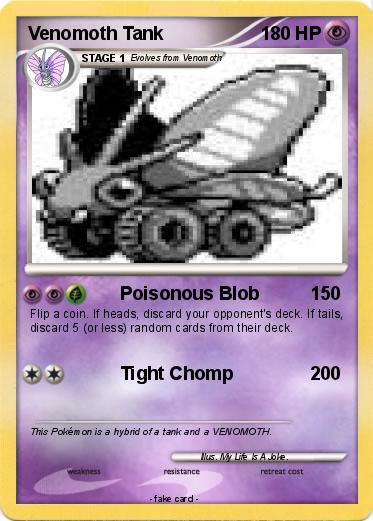 Pokemon Venomoth Tank