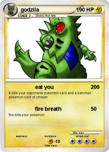 Pokemon godzila