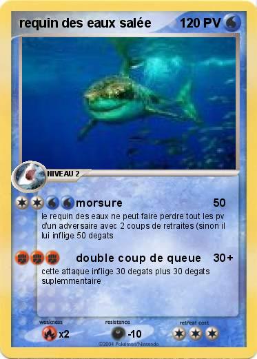 Pokemon requin des eaux salée