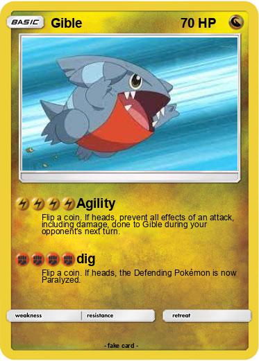 Pokemon Gible