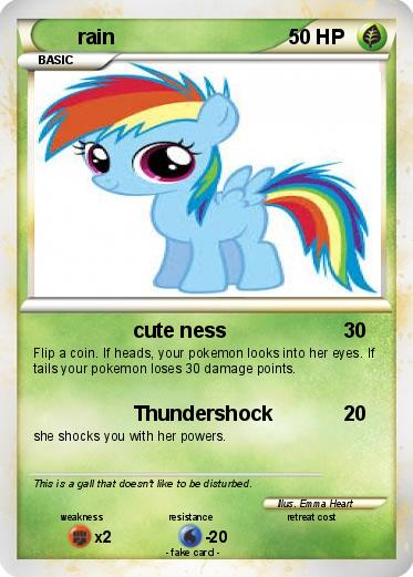 Pokemon rain