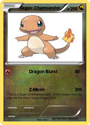 Pokemon Super Charmander