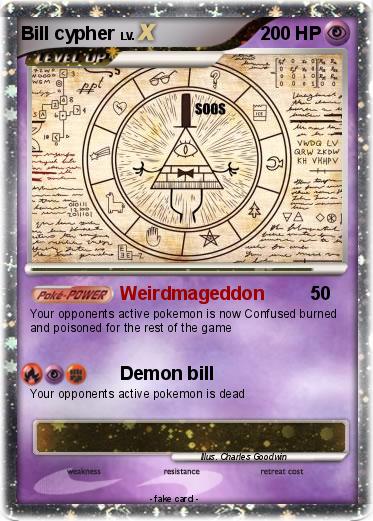 Pokemon Bill cypher