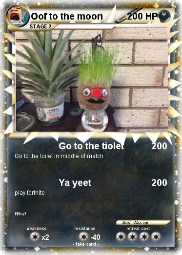 Pokemon Oof to the moon