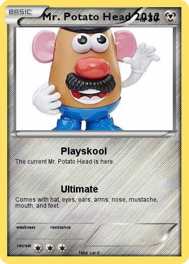 Pokemon Mr. Potato Head 2012