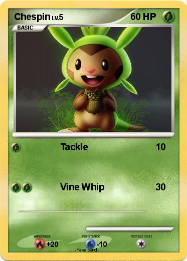 Pokemon Chespin