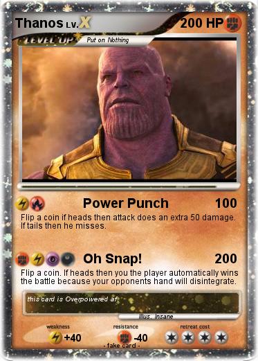 Pokemon Thanos