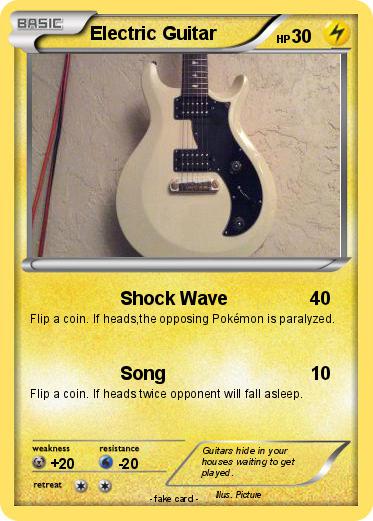 Pokemon Electric Guitar