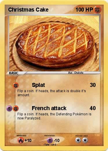 Pokemon Christmas Cake