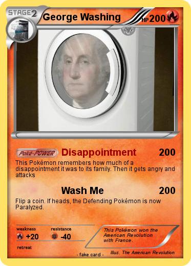 Pokemon George Washing