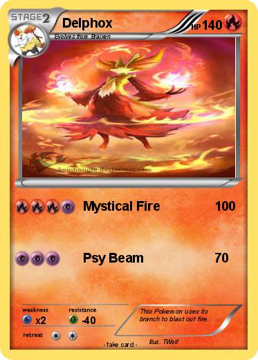 Pokemon Delphox