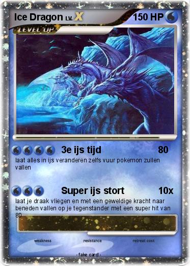 Pokemon Ice Dragon