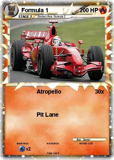 Pokemon Formula 1