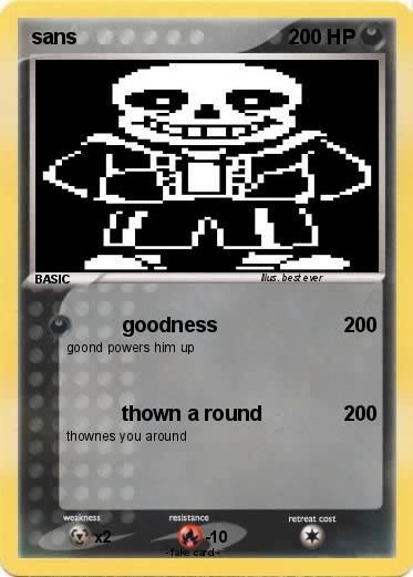 Pokemon sans