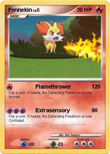 Pokemon Fennekin