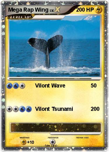 Pokemon Mega Rap Wing